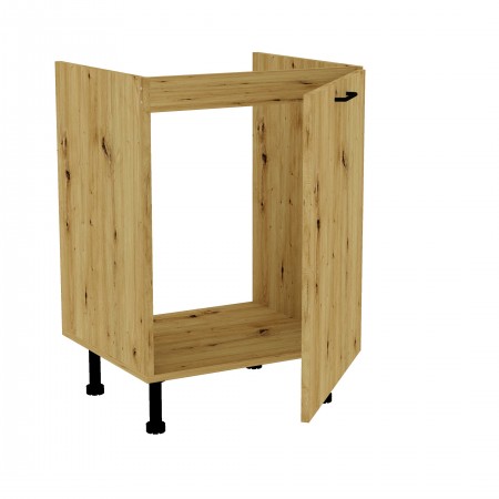 LAMI ECON dąb artisan da_S60ZL_P szafka kuchenna pod...