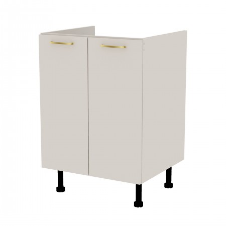 LAMI PRO kaszmirowy ks_S60ZL_2F szafka pod zlew